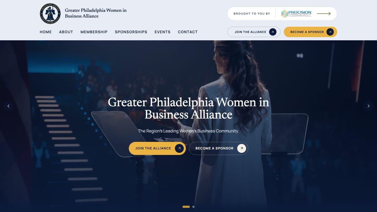 The gpwba.com homepage.
